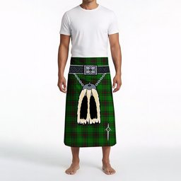 ScotsTee Shop Scottish Halkett Clan Highland Kilt Sporran Tartan Beach Towel