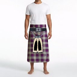 ScotsTee Shop Scottish Dunlop Dress Clan Highland Kilt Sporran Tartan Beach Towel