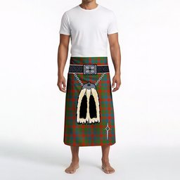 ScotsTee Shop Scottish Gow Ancient Clan Highland Kilt Sporran Tartan Beach Towel