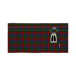 ScotsTee Shop Scottish Kilgour Clan Highland Kilt Sporran Tartan Beach Towel