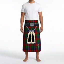 ScotsTee Shop Scottish Kilgour Clan Highland Kilt Sporran Tartan Beach Towel