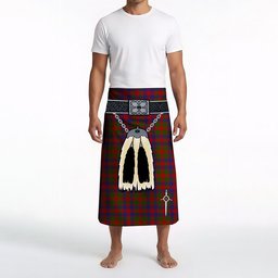ScotsTee Shop Scottish Gow Clan Highland Kilt Sporran Tartan Beach Towel