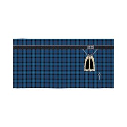 ScotsTee Shop Scottish Fitzgerald Family Clan Highland Kilt Sporran Tartan Beach Towel
