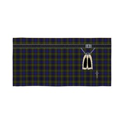 ScotsTee Shop Scottish Gillies 1 Clan Highland Kilt Sporran Tartan Beach Towel