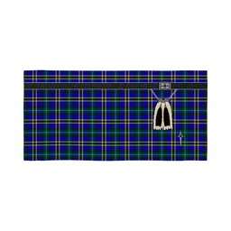 ScotsTee Shop Scottish Hope Modern Clan Highland Kilt Sporran Tartan Beach Towel