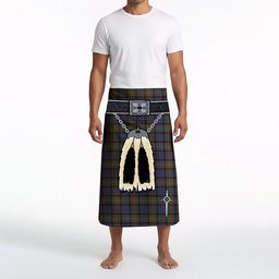 ScotsTee Shop Scottish Fletcher of Dunans SC Clan Highland Kilt Sporran Tartan Beach Towel