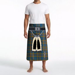 ScotsTee Shop Scottish Healy Clan Highland Kilt Sporran Tartan Beach Towel