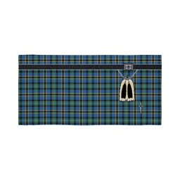 ScotsTee Shop Scottish Hope Ancient Clan Highland Kilt Sporran Tartan Beach Towel