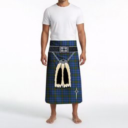 ScotsTee Shop Scottish Edmonstone Clan Highland Kilt Sporran Tartan Beach Towel