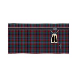 ScotsTee Shop Scottish Gordon Red Clan Highland Kilt Sporran Tartan Beach Towel