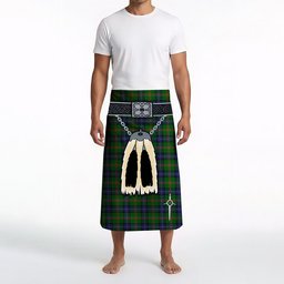 ScotsTee Shop Scottish Jones Clan Highland Kilt Sporran Tartan Beach Towel