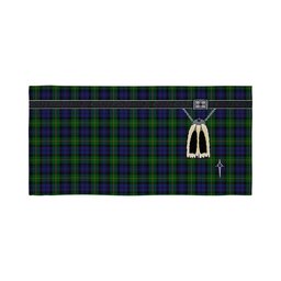 ScotsTee Shop Scottish Gordon Clan Highland Kilt Sporran Tartan Beach Towel