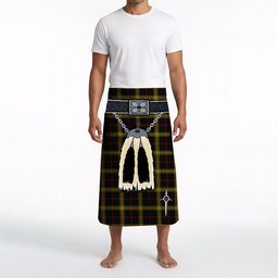 ScotsTee Shop Scottish Gwynn Clan Highland Kilt Sporran Tartan Beach Towel