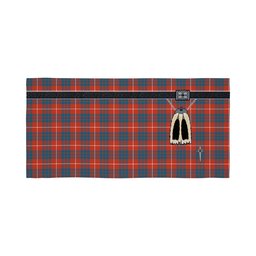 ScotsTee Shop Scottish Hamilton Ancient Clan Highland Kilt Sporran Tartan Beach Towel