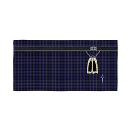 ScotsTee Shop Scottish Frisken Clan Highland Kilt Sporran Tartan Beach Towel