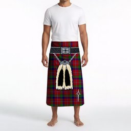ScotsTee Shop Scottish Fitzgerald Dress Clan Highland Kilt Sporran Tartan Beach Towel