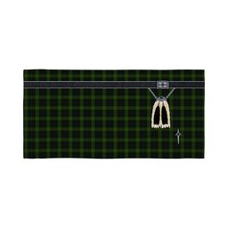 ScotsTee Shop Scottish Gunn Logan Clan Highland Kilt Sporran Tartan Beach Towel