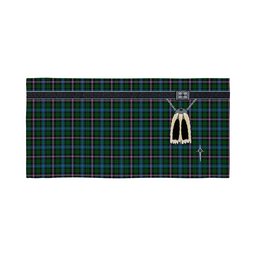 ScotsTee Shop Scottish Gemmell Clan Highland Kilt Sporran Tartan Beach Towel