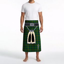 ScotsTee Shop Scottish Holmes Clan Highland Kilt Sporran Tartan Beach Towel