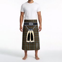 ScotsTee Shop Scottish Gordon Weathered Clan Highland Kilt Sporran Tartan Beach Towel