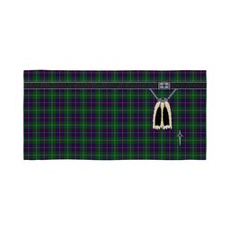 ScotsTee Shop Scottish Inglis Clan Highland Kilt Sporran Tartan Beach Towel