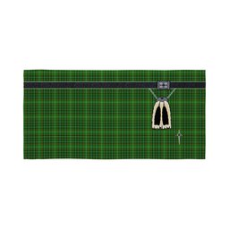 ScotsTee Shop Scottish Forrester Hunting Clan Highland Kilt Sporran Tartan Beach Towel