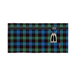 ScotsTee Shop Scottish Guthrie Ancient Clan Highland Kilt Sporran Tartan Beach Towel