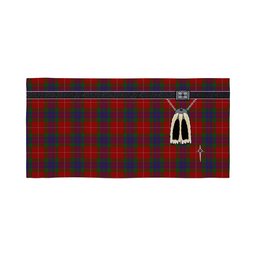 ScotsTee Shop Scottish Fraser Clan Highland Kilt Sporran Tartan Beach Towel