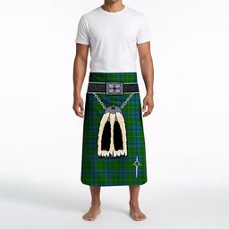 ScotsTee Shop Scottish Johnstone Clan Highland Kilt Sporran Tartan Beach Towel
