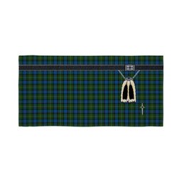 ScotsTee Shop Scottish Ferguson of Atholl Clan Highland Kilt Sporran Tartan Beach Towel