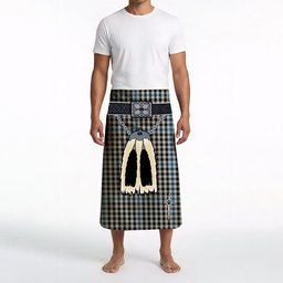 ScotsTee Shop Scottish Gladstone Clan Highland Kilt Sporran Tartan Beach Towel