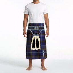 ScotsTee Shop Scottish Knox 2 Clan Highland Kilt Sporran Tartan Beach Towel