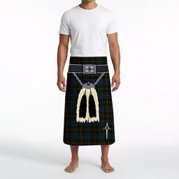 ScotsTee Shop Scottish MacKean Hunting Clan Highland Kilt Sporran Tartan Beach Towel