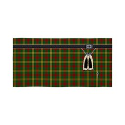 ScotsTee Shop Scottish MacMillan 1946 Clan Highland Kilt Sporran Tartan Beach Towel