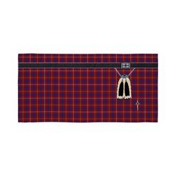 ScotsTee Shop Scottish MacKeever Clan Highland Kilt Sporran Tartan Beach Towel