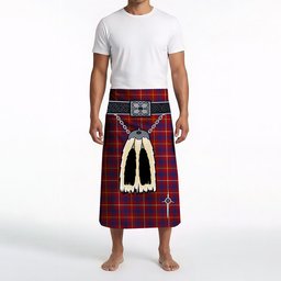 ScotsTee Shop Scottish MacKeever Clan Highland Kilt Sporran Tartan Beach Towel
