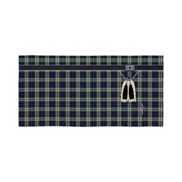 ScotsTee Shop Scottish MacLeod Of Californian Clan Highland Kilt Sporran Tartan Beach Towel