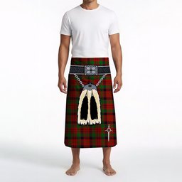 ScotsTee Shop Scottish MacNeacail Clan Highland Kilt Sporran Tartan Beach Towel