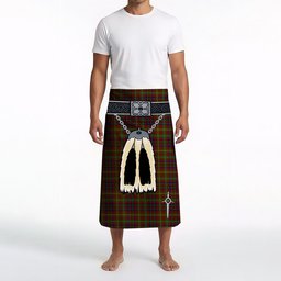 ScotsTee Shop Scottish MacMaster Canada Clan Highland Kilt Sporran Tartan Beach Towel