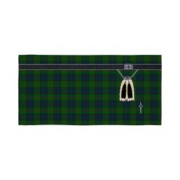 ScotsTee Shop Scottish Lauder Family Clan Highland Kilt Sporran Tartan Beach Towel