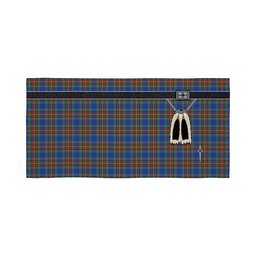 ScotsTee Shop Scottish MacBeth Ancient SC Clan Highland Kilt Sporran Tartan Beach Towel