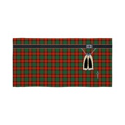 ScotsTee Shop Scottish MacPhail Ancient Clan Highland Kilt Sporran Tartan Beach Towel