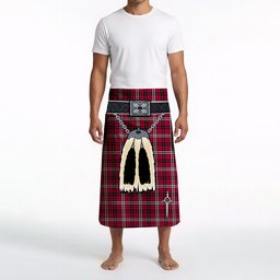 ScotsTee Shop Scottish Little Clan Highland Kilt Sporran Tartan Beach Towel