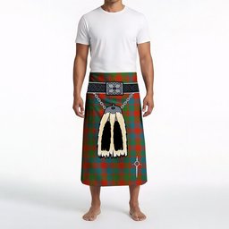 ScotsTee Shop Scottish MacGowan Ancient Clan Highland Kilt Sporran Tartan Beach Towel