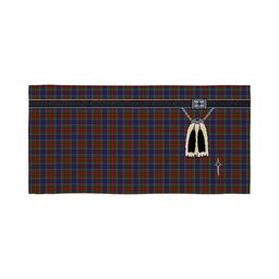 ScotsTee Shop Scottish MacBeth Clan Highland Kilt Sporran Tartan Beach Towel