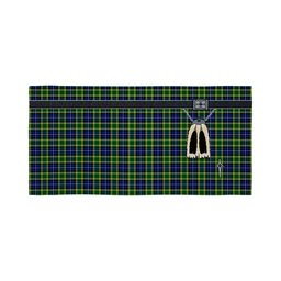 ScotsTee Shop Scottish MacKellar SC Clan Highland Kilt Sporran Tartan Beach Towel