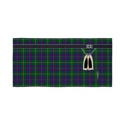 ScotsTee Shop Scottish MacIntyre Inglis Clan Highland Kilt Sporran Tartan Beach Towel