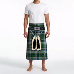ScotsTee Shop Scottish MacNeil Dress Clan Highland Kilt Sporran Tartan Beach Towel