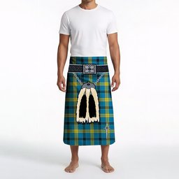 ScotsTee Shop Scottish Laing Modern Clan Highland Kilt Sporran Tartan Beach Towel