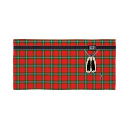 ScotsTee Shop Scottish MacLaine of Loch Buie Clan Highland Kilt Sporran Tartan Beach Towel